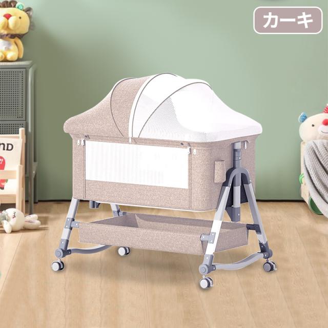 HZDMJ 2023 ベビーベッド HZDMJ 2023最新モデル 添い寝 ベビーベッド ミニ 持ち運び 折りたたみ