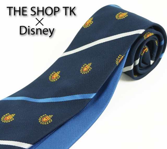 タケオキクチ The Shop Tk ディズニー Disney コラボ ウォッシャブル ネクタイ ネイビー ブルーの通販はau Pay マーケット セレクトスペースカラーズ