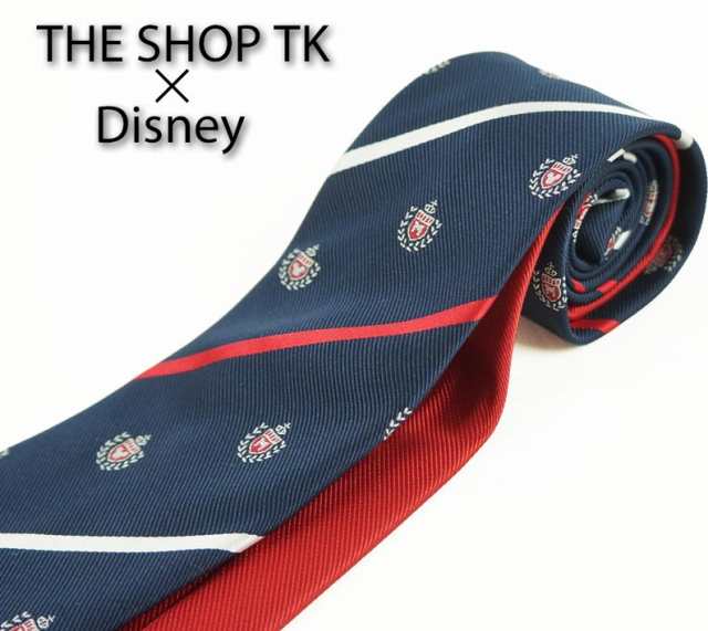 タケオキクチ The Shop Tk ディズニー Disney コラボ ウォッシャブル ネクタイ ネイビー レッドの通販はau Pay マーケット セレクトスペースカラーズ