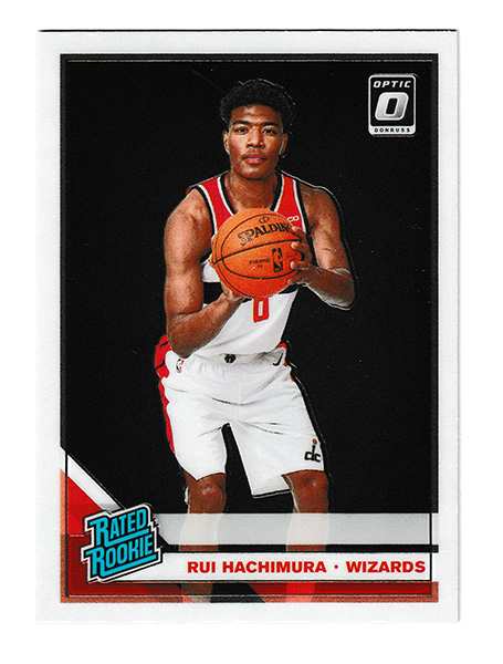 八村塁 NBA 2019-20 Panini Donruss Optic Rated Rookie Rui 