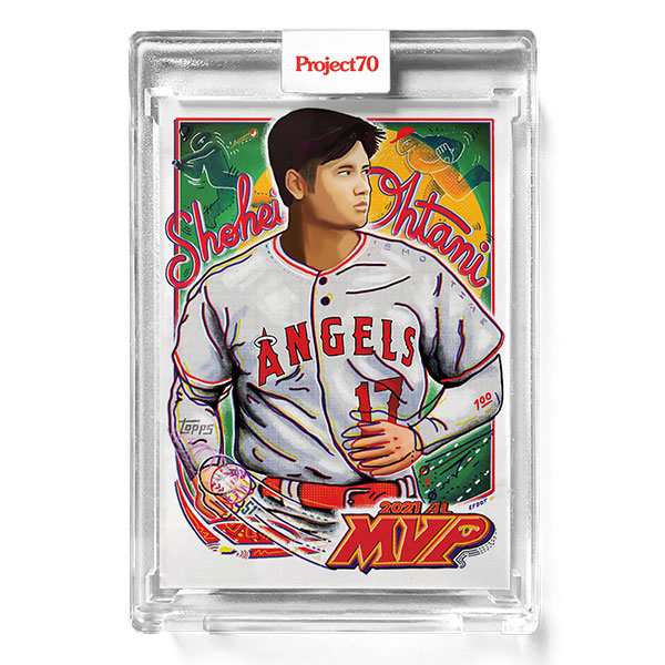 大谷翔平 #722 Topps Project70 Card Shohei Ohtani by Efdot 12 16