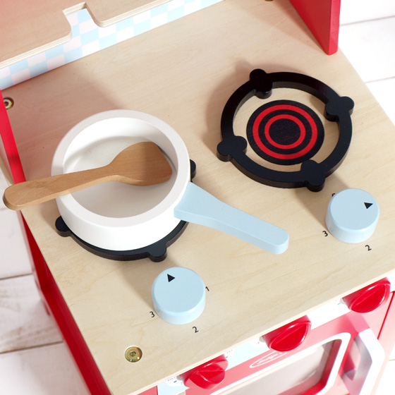 【GIFTラッピング無料】おもちゃ ミニクッカー 木製 プレゼント 女の子 3歳 箱入り かわいい 輸入玩具 ギフト 木製おもちゃ おままごと IN-KIJ10057 Indigo Jamm インディゴジャム ごっこ遊び お誕生日プレゼント クリスマスプレゼント