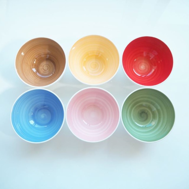 食器 洋食器 ラウンド皿 ボウル ミディアムサイズ ハンドペイント カラフル 2個セット ２枚セット 12cm 使いやすいサイズ 毎日の食卓に使いたい食器  L'assiette 韓国雑貨 韓国インテリア 韓国食器の通販は