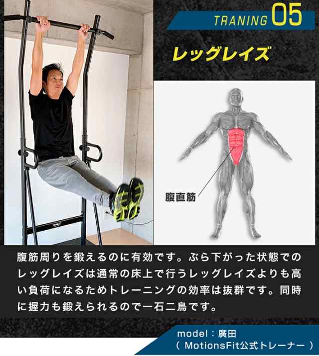 ぶら下がり健康器 懸垂マシン チンニングスタンド 懸垂ラック 懸垂バー マルチジム トレーニング 自宅 ぶら下がり器具の通販はau Pay マーケット Motions