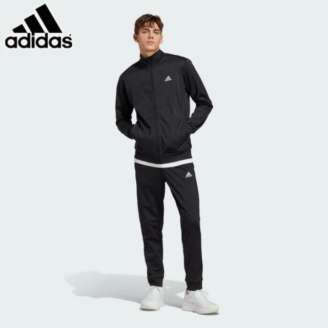 adidas/アディダス トレーニング 上下セット [ect04-ic6775 リニアロゴトリコットトラックスーツ（ジャージ上下）] ジャケット_トレーニング_アウター 【ネコポス不可】
