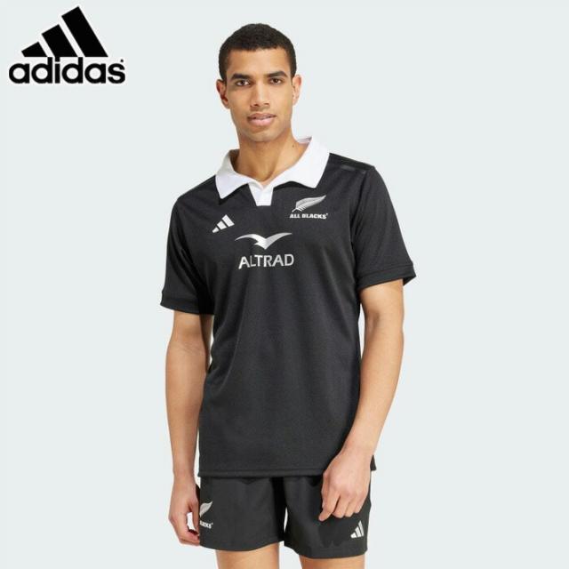 adidas/アディダス ラグビー トップス  [jok23-ix3112 オールブラックスラグビーAEROREADY半袖ジャージー] レプリカシャツ_オールブラックス 【ネコポス可】
