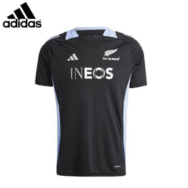 adidas/アディダス ラグビー トップス [juj26-ix0722 MALLBLACKSパフォーマンスTシャツ] Tシャツ_オールブラックス 【ネコポス可】