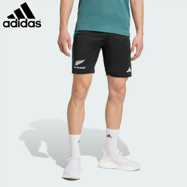 アディダスadidasラグビー オールブラックス 短パン　Lサイズ adidas アディダス ALL BLACKS オールブラックス ラグビーショーツ