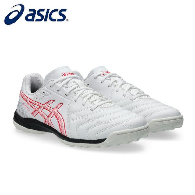 アシックス(ASICS) フットサルシューズ CALCETTO WD 9 TF 1113A038 ホワイト/Eブルー 26cm asics⁄アシックス フットサル シューズ [1113a038-102 CALCETTOWD9TF