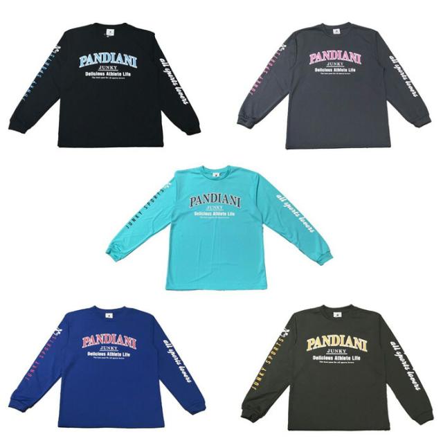 Claudio_Pandiani/クラウディオパンディアーニ トレーニング トップス [cp25d08 JUNKY SPORTS ロングスリーブプラTEE] Tシャツ_長袖_ロンT_ロングTシャツ