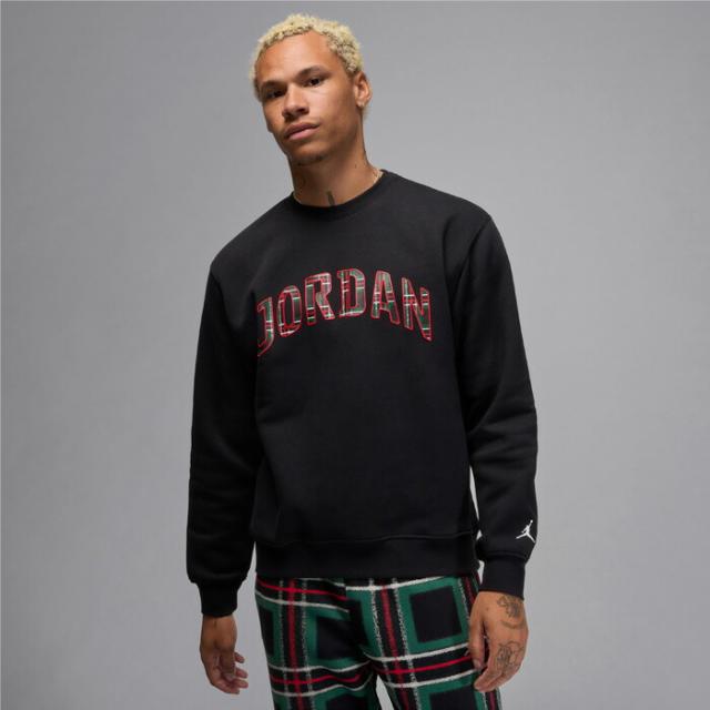 JORDAN/ジョーダン バスケットボール トップス [fv7460-010 ジョーダンESSHLDYフリースL/Sクルー] ジョーダン_JORDAN_フリース_トレーナー_スウェット 【ネコポス不可】