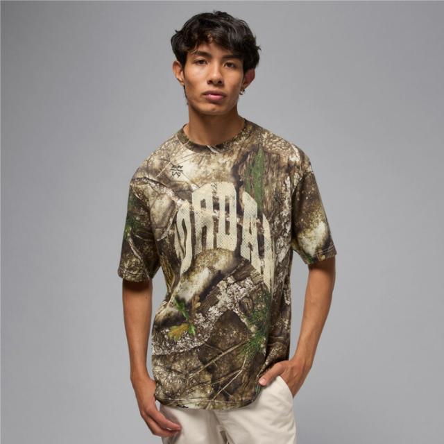 JORDAN/ジョーダン バスケットボール トップス [hq9020-133 ジョーダン BRK RLT AOP S/S クルー] ジョーダン_Tシャツ_半袖/2025FW 【ネコポス対応】