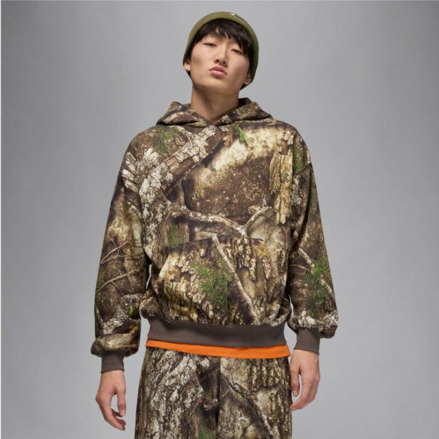 JORDAN/ジョーダン バスケットボール トップス [hv1860-222 ジョーダン BRK フリース プルオーバー L/S フーディ RLT ジョーダン_JORDAN_パーカー_フーディ 【ネコポス不可】