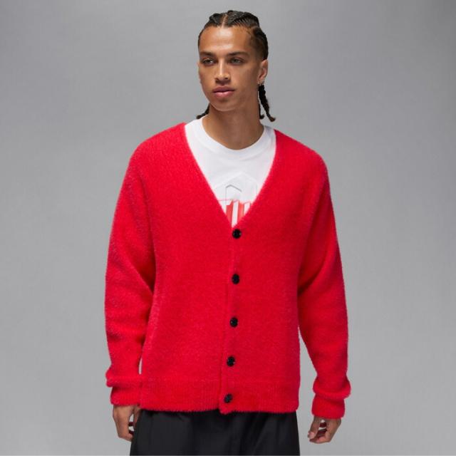 JORDAN/ジョーダン バスケットボール トップス [ih0612-657 エアジョーダン カーディガン JT L/S トップ] ジョーダン_カーディガン/2025FW 【ネコポス不可】