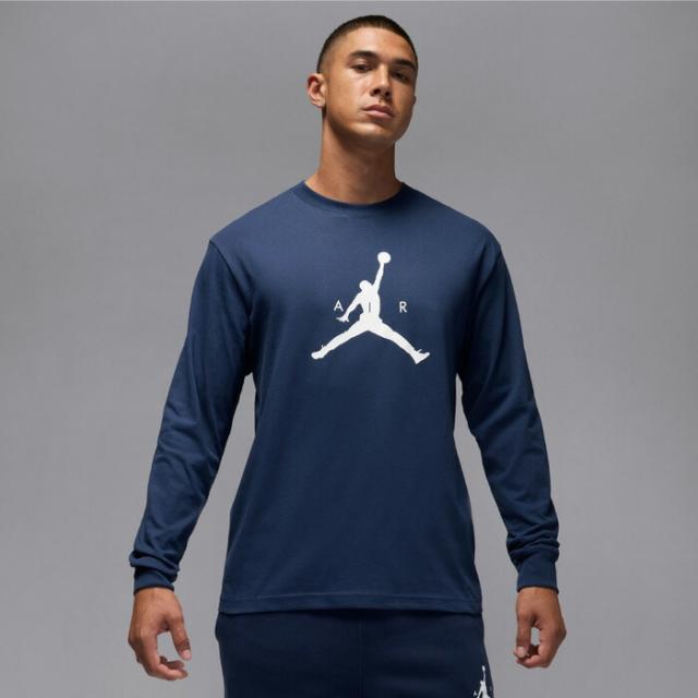 JORDAN/ジョーダン バスケットボール トップス [im9799-421 ジョーダン ジャンプマン HBR L/S Tシャツ] ジョーダン_JORDAN_長袖_ロンT 【ネコポス不可】