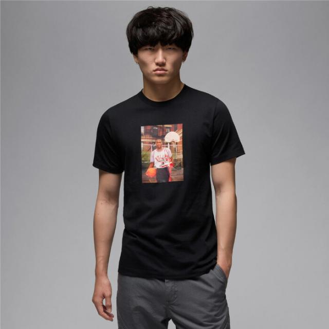 JORDAN/ジョーダン バスケットボール トップス [hj2354-010 ジョーダン BRAND フォト クルー S/S Tシャツ] ジョーダン_Tシャツ_半袖/2025SS 【ネコポス対応】