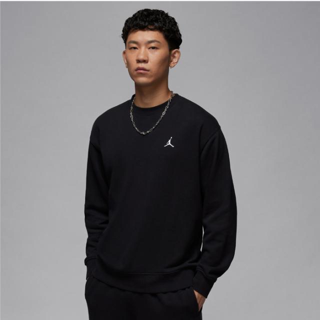 JORDAN/ジョーダン バスケットボール トップス [fv7295-010 BRKLN フリース L/S クルー LB] ジョーダン_JORDAN_トレーナー_スウェット 【ネコポス不可】