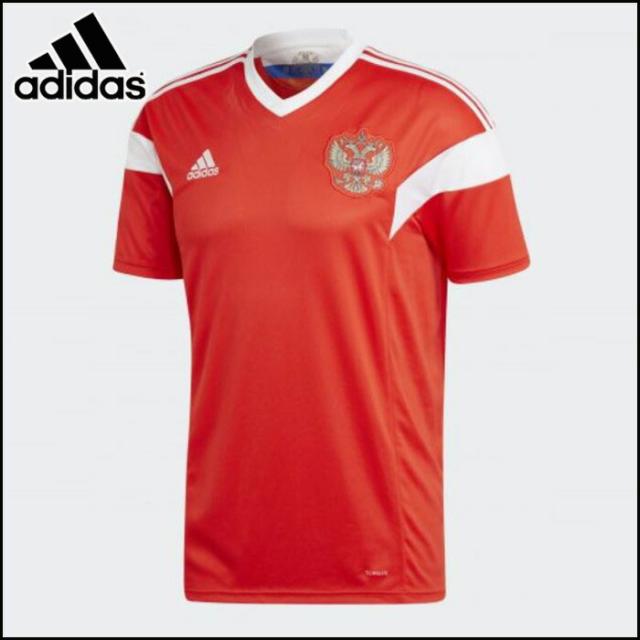 adidas/アディダス サッカー トップス [dtb71 ロシア代表_ホーム_レプリカユニフォーム] レプリカ_メンズ_半袖/2018SS 【ネコポス対応】