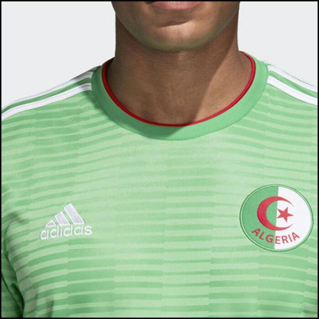 ⭐️新品未使用 adidas⭐️アルジェリア代表 ユニフォーム アウェイ 半袖 adidas/アディダス サッカー レプリカ [emf74 アルジェリア代表_