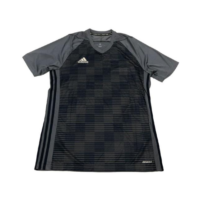 adidas/アディダス サッカー トップス [br6838-gry ゲームシャツ] 半袖_ゲームシャツ 【ネコポス可】