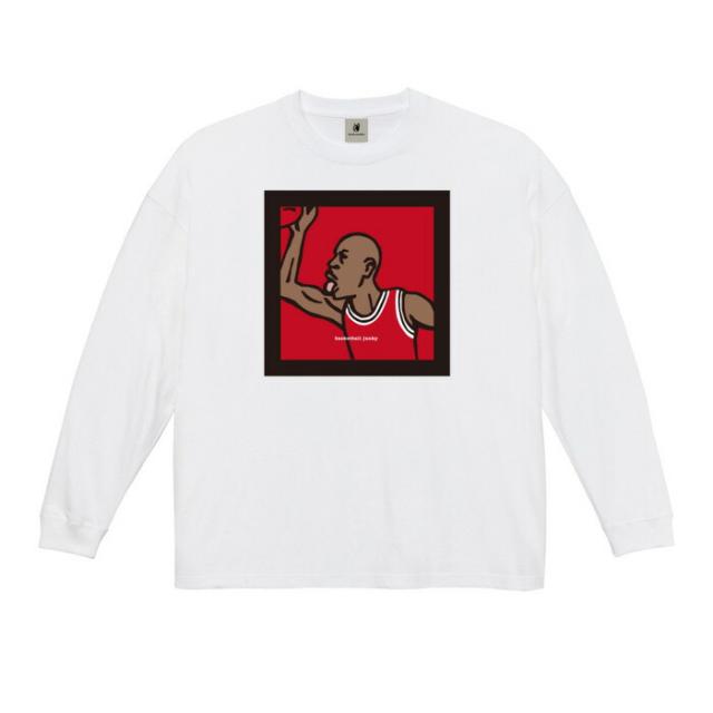 basketball_junky/バスケットボールジャンキー バスケットボール トップス [bsk20421-1 SLAMDUNKBIGシルエットロングTEE] Tシャツ_長袖_部活_ロンT 【ネコポス不可】の通販は 5,434円