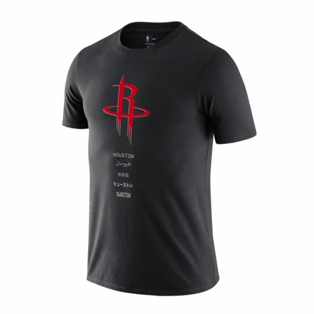 ナイキ NIKE NBAバスケ TシャツコートサイドロゴTシャツヒューストン・ロケッツ(ブラック)2020 定価4400円☆△ メンズウェア | digitaldentistryschoology.com