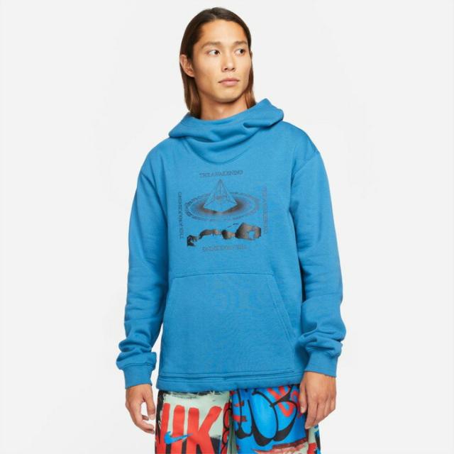 NIKE/ナイキ バスケットボール トップス [da6693-453 KIプルオーバーL/Sフーディ] フーディ_パーカー 【ネコポス不可】