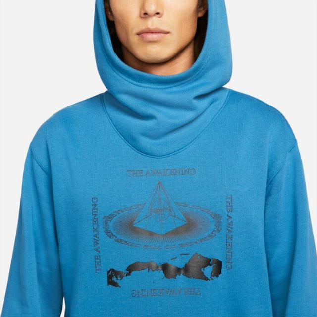 NIKE/ナイキ バスケットボール トップス [da6693-453 KIプルオーバーL/Sフーディ] フーディ_パーカー 【ネコポス不可】 NIKE/ナイキ バスケットボール トップス [da6693-453 KIプルオーバーL