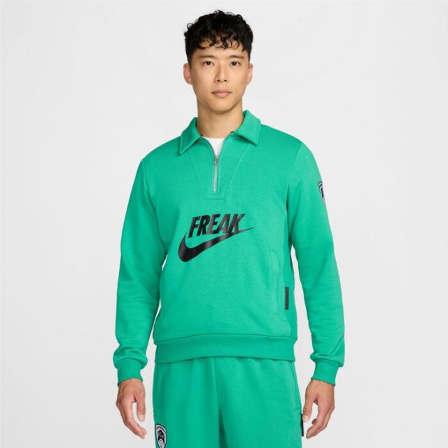 NIKE/ナイキ トップス [fz0929-324 ヤニススタンダードイシュー1/4ジップバスケットボールトップ] ヤニスアデトクンボ_スウェットシャツ_トレーナー 【ネコポス不可】