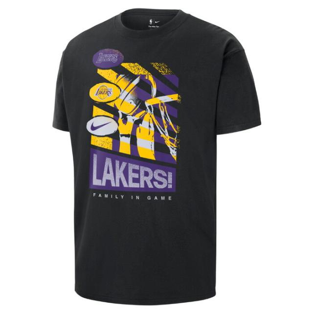 NIKE/ナイキ トップス [hf0882-010 LALCTSOGCVTGS/STシャツ] Tシャツ_半袖_ロサンゼルスレイカーズ_NBA 【ネコポス可】