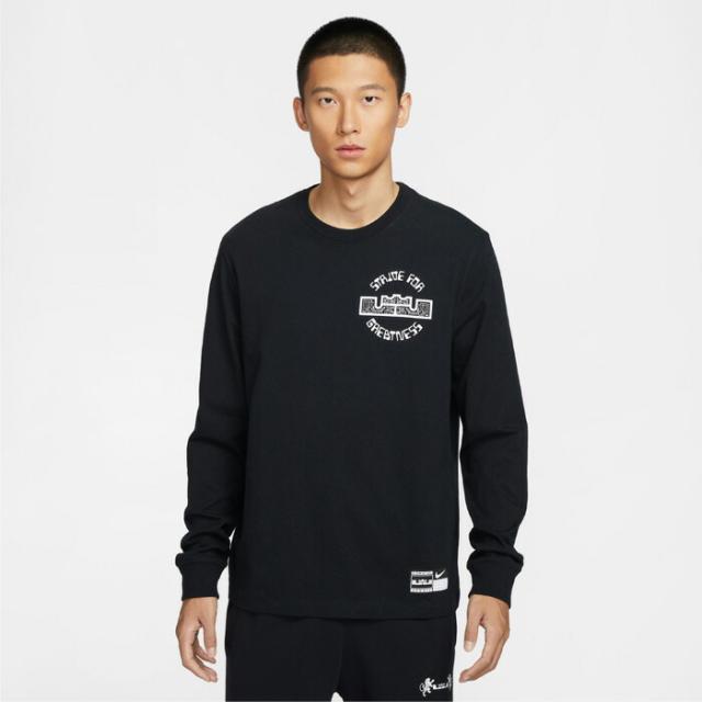 NIKE/ナイキ バスケットボール トップス [hf6192-010 LBJM90L/STシャツ] Ｔシャツ_部活_練習着_レブロン_ロンT_長袖/2024FW 【ネコポス不可】