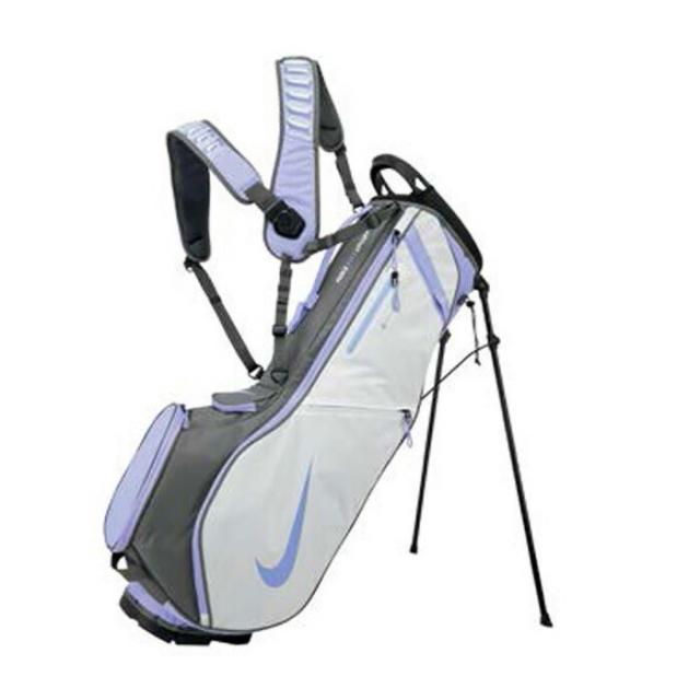 NIKEキャディーバック　NIKEスポーツライト　ゴルフバック　シルバー NIKE ナイキ スポーツライト ゴルフバッグ NIKEキャディーバック NIKE