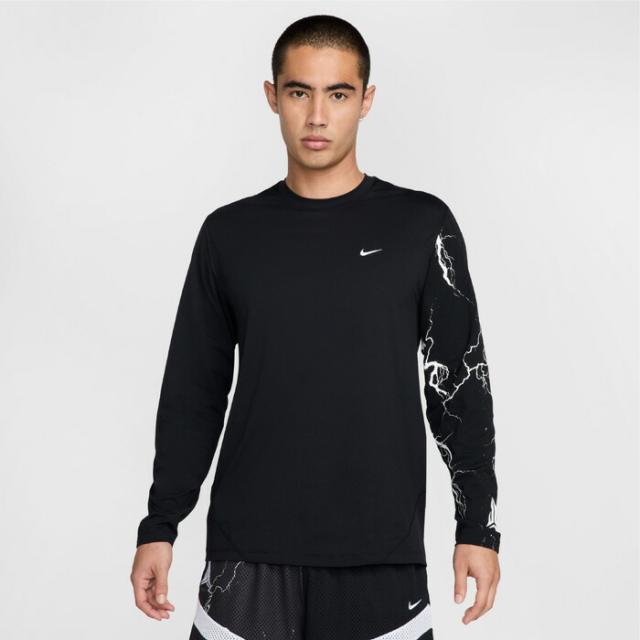 NIKE/ナイキ バスケットボール トップス [hj3892-010 JA DF UV ICON L/S トップ] Tシャツ_長袖シャツ_ロングTシャツ_ロンT_ジャモラント/2025SS 【ネコポス不可能】