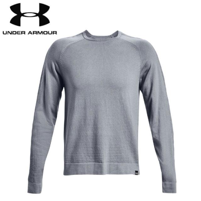 under_armour/アンダーアーマー ゴルフ トップス [1373684-035 インテリニットクルーネックセーター] ロングシャツ_長袖_セーター_ゴルフウェア 【ネコポス不可】