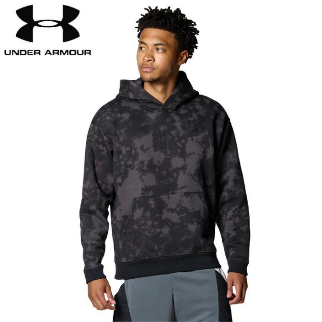 under_armour/アンダーアーマー バスケットボール トップス [1380326-010 カリーアシッドウォッシュフーディー] パーカー_ステフィン・カリー/2023FW 【ネコポス不可】