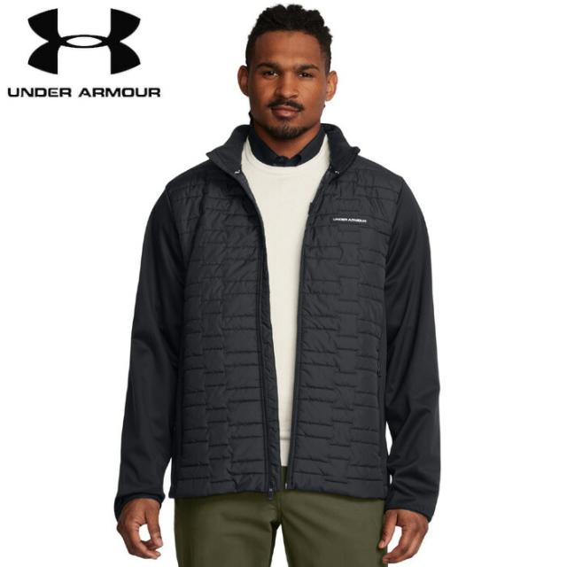 under_armour/アンダーアーマー ゴルフ トップス [1385829-001 UAドライブプロインサレートジャケット] ジャケット_長袖_フルジップ 【ネコポス不可】