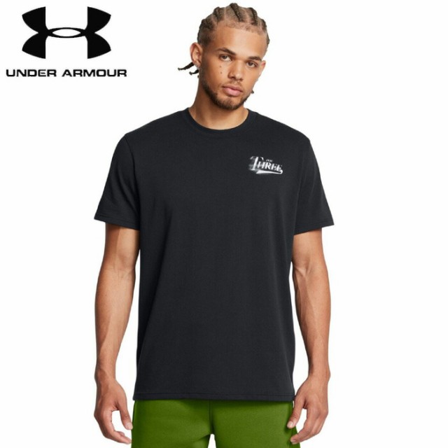 under_armour/アンダーアーマー バスケットボール トップス [1387110-001 カリーヘビーウェイトバービージTシャツ] Tシャツ_プラシャツ_カリー/2024FW【ネコポス対応】