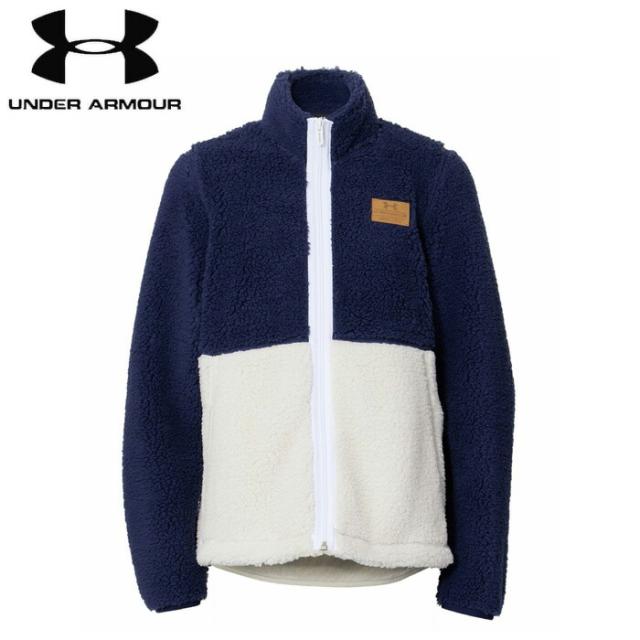 under_armour/アンダーアーマー トレーニング トップス [1388283-410 UAシェルパジャケット] BOYS_ジュニア_ジャケット_アウター_防寒/2024FW 【ネコポス不可】の通販は 7,216円