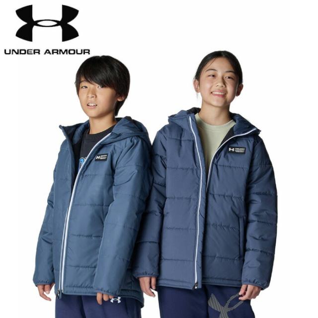 under_armour/アンダーアーマー トレーニング トップス [1388289-044 UAインサレーションフルジップジャケット] BOYS_ジュニア_ジャージ/2025FW 【ネコポス不可】