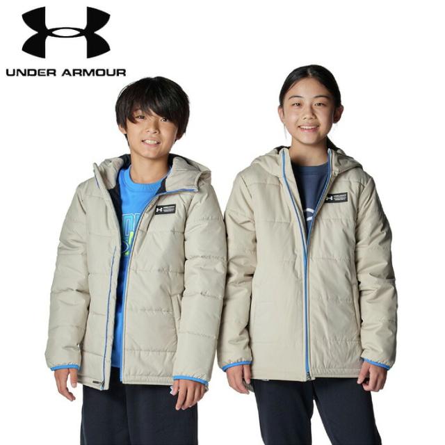 under_armour/アンダーアーマー トレーニング トップス [1388289-289 UAインサレーションフルジップジャケット] BOYS_ジュニア_ジャージ/2025FW 【ネコポス不可】