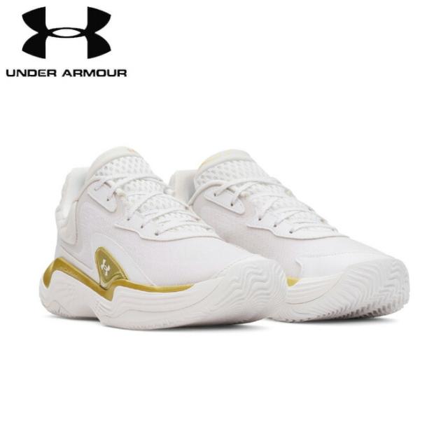 under_armour/アンダーアーマー バスケットボール バスケットシューズ [3028461-102 UAスポーン7] バッシュ_部活/2025FW【ネコポス不可】