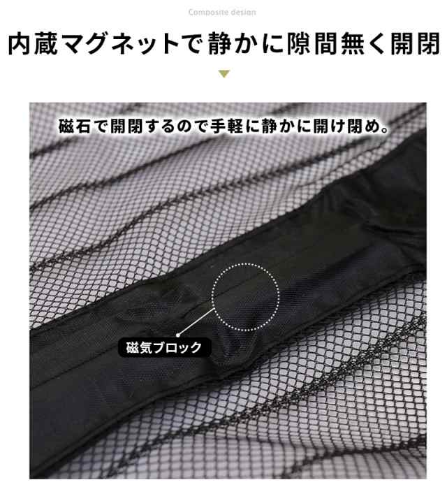 網戸 カーテン マグネット マグネット開閉式 蚊帳カーテン 玄関 ドア 簡単取り付け 換気 虫除け 虫よけ 玄関網戸 勝手口 ネット 害虫対策の通販はau  PAY マーケット - BOAPLANTS