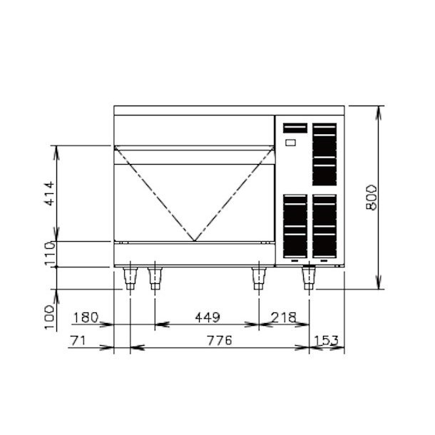 製氷機 業務用 ホシザキ IM-95TM-1　アンダーカウンタータイプ - 17