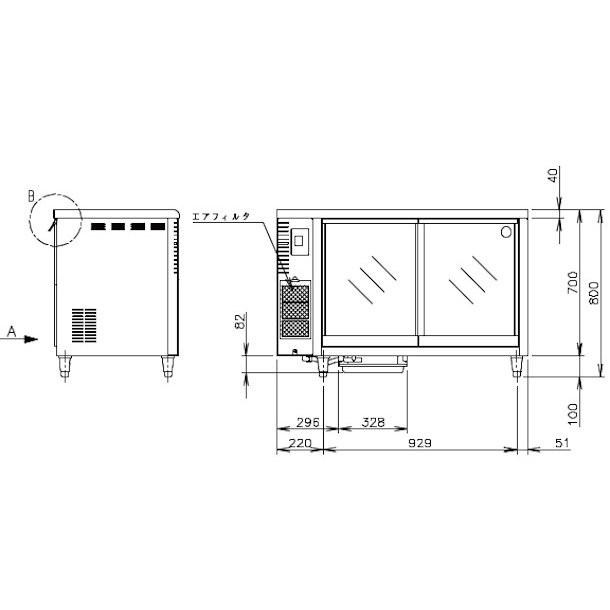 HCR-180A3-ML ワイドスルー ホシザキ 業務用恒温高湿庫 エアー冷却方式 業務用冷蔵庫 別料金にて 設置 入替 回収 処分 廃棄 クリーブランド - 29