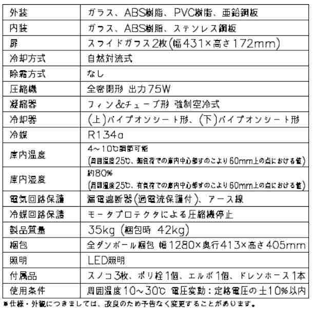 ホシザキ 恒温高湿ネタケース FNC-120BL-R 右ユニット LED照明付 冷蔵ショーケース 業務用冷蔵庫 別料金 設置 入替 回収 処分 廃棄  クリの通販はau PAY マーケット 厨房機器販売クリーブランド au PAY マーケット－通販サイト