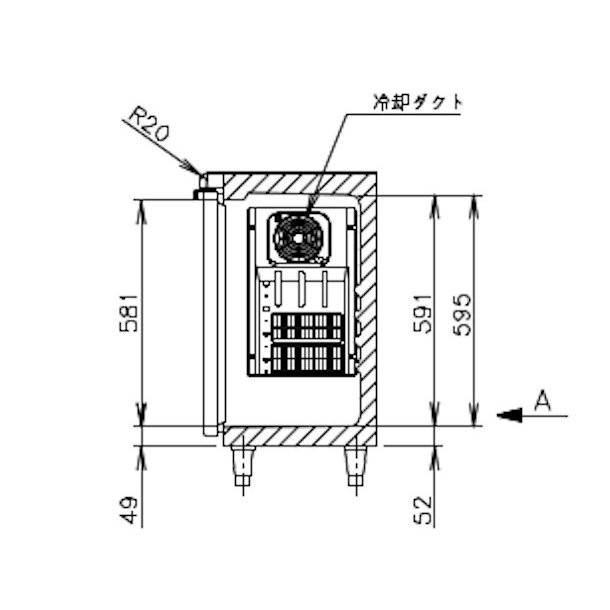 FT-63PTE1 ホシザキ テーブル形冷凍庫 コールドテーブル 内装樹脂 業務用冷凍庫 別料金にて 設置 入替 回収 処分 廃棄  クリーブランドの通販はau PAY マーケット 厨房機器販売クリーブランド au PAY マーケット－通販サイト