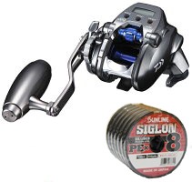 ダイワ Daiwa 18 シーボーグ 0jl Sj 左巻 Pe1 2号 500mセット サンライン シグロン Pe X8 電動スロージギング専用モデルの通販はau Pay マーケット おさかな侍