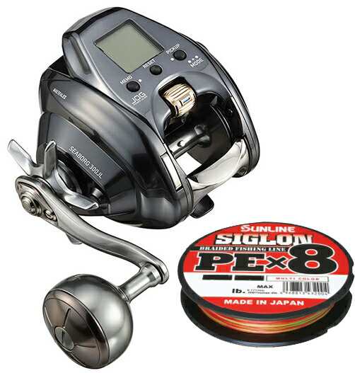 ダイワ (daiwa) 21 シーボーグ 300JL (左巻) 電動リール PEライン4号300mセット(サンライン シグロン X8) 電動リールに糸を巻いてお届けの通販はau  PAY マーケット - おさかな侍 - スポーツ・アウトドア