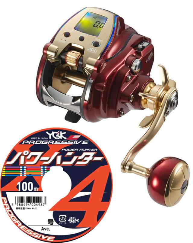 ダイワ daiwa 20 シーボーグ 300MJ 右巻 PEライン4号300mセット