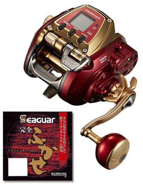 ダイワ 22 シーボーグ 500MJ-AT クレハ シーガー完全ふかせ7号300mセット 電動リールに糸を巻いてお届け daiwa